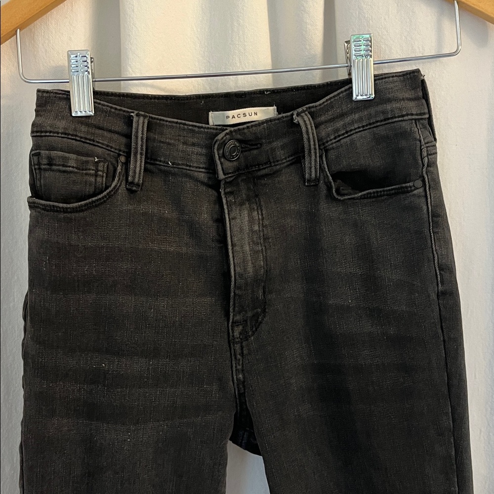 Size 25 PacSun Charcoal Denim Jeans